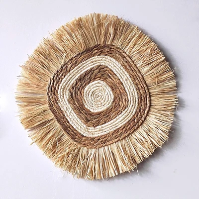 Raffia with tassels 40cm