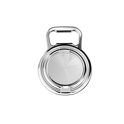 Round double ring (silver)