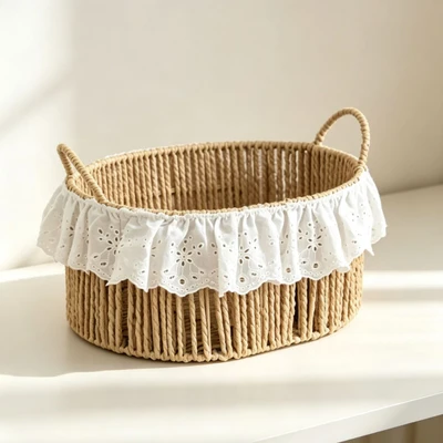 Handheld lace small bag 30*20*16CM