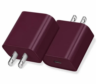 20W Apple 18 Charger [Cherry Red] – US Plug