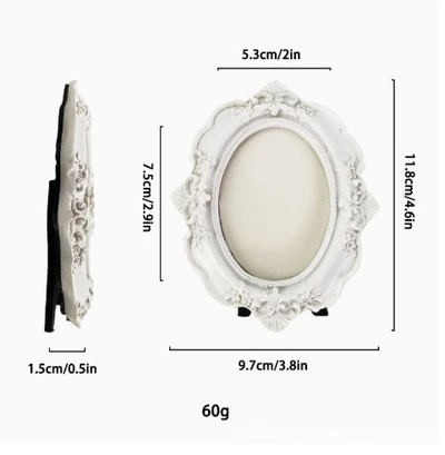 No. 16 white, can be hung (can hold photos)