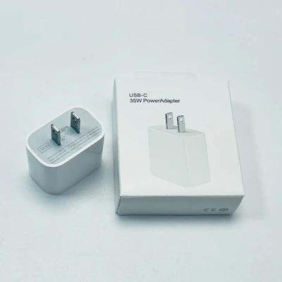 35W US standard charger + transparent hook packaging box