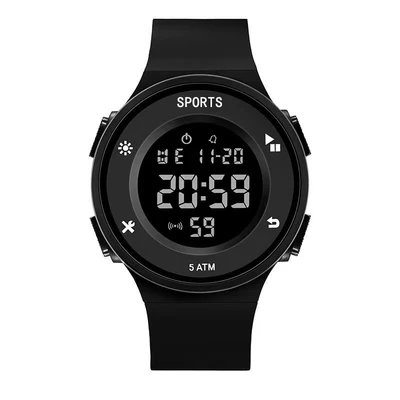 Minimal round black