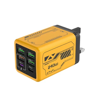 Mech (4U+2C)—UK, British standard, yellow