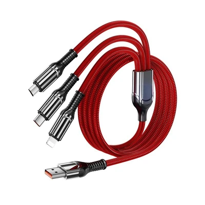 Red [three-in-one digital display] 120w super fast charge