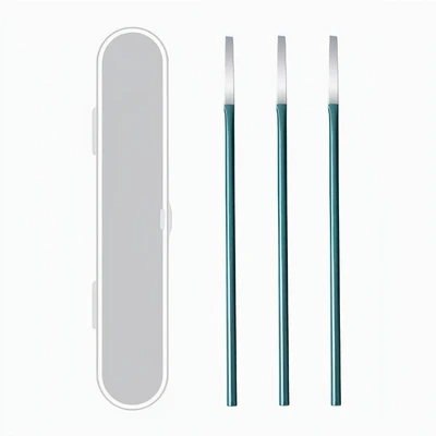 [3 pieces in box] long-lasting sharp dark green