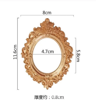 H style gold photo frame