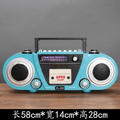 Light blue radio model