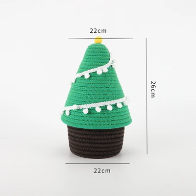 Cotton rope christmas tree