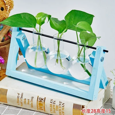 Blue (three vases)