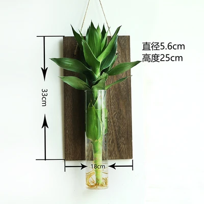 plank water pipe vase