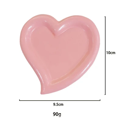 Pink Heart-shaped