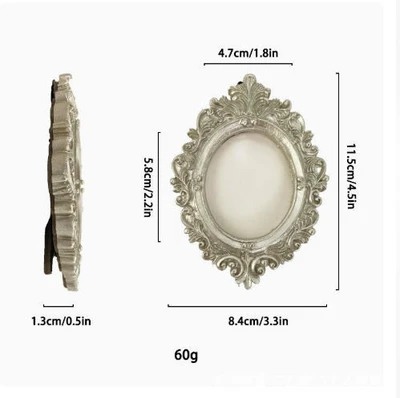 3 # Silver, can be hung (can hold photos)