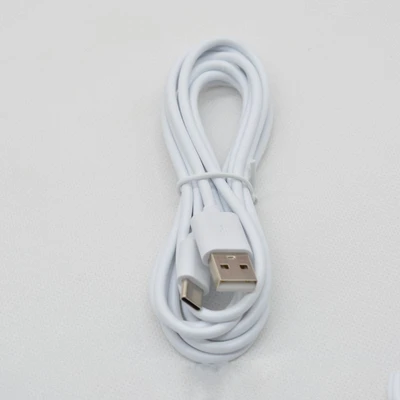 Usb to typec2a injection molding cable (white)