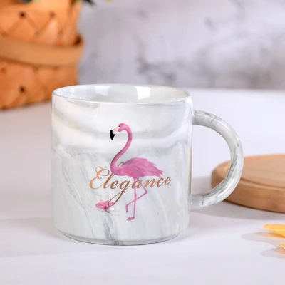 Straight Mouth Grey Flamingo