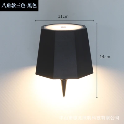 Octagonal black