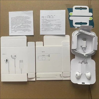 type-c15 headset paper card packaging [full-featured digital chip] carton packaging said