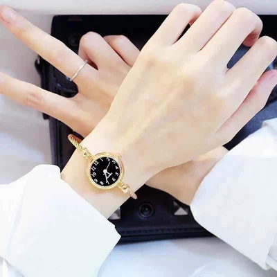 Digital Gold Belt Black Face