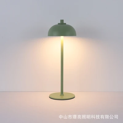 Touch switch, all green model | Rechargeable model for both charging and plugging - three-color lighting + stepless dimming for brightness adjustment
