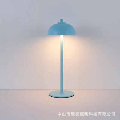 Touch switch, all blue model | Rechargeable model for both charging and plugging - three-color lighting + stepless dimming for brightness adjustment