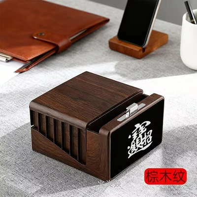 Brown wood grain/bring in wealth and treasure
