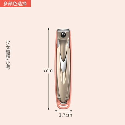 Girly pink nail clippers