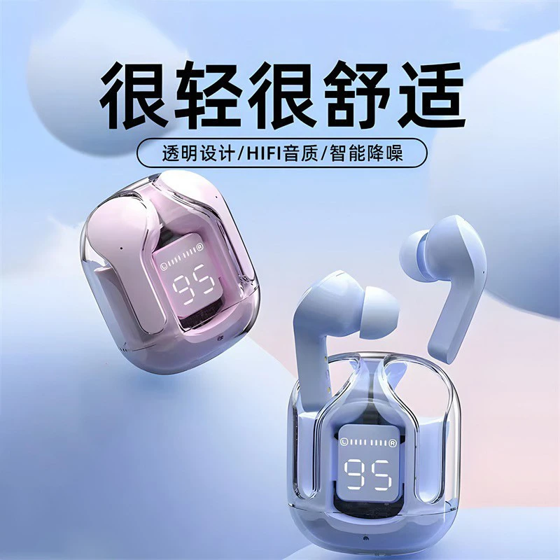 Ai Translation Headphones, a Popular Wireless Bluetooth Headset for Domestic and International E-Commerce, with Sports Noise Reduction, In-Ear Design, High-Quality Sound, and Stylish Appearance