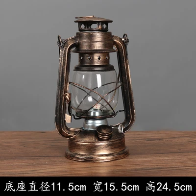 235 brushed gold 24.5cm high