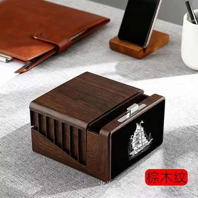 Brown wood grain/smooth sailing