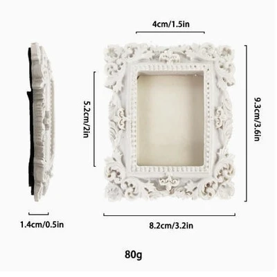 5 # White, can be hung (can hold photos)