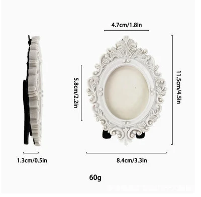 No. 15 white, can be hung (can hold photos)