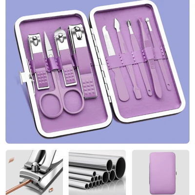 Charm Purple -9 Piece Set