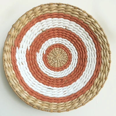 Explosions B orange white ring 35cm