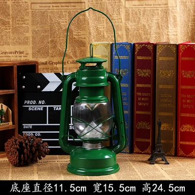 Led battery style green white light