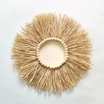 Hollow out wooden beads 30CM