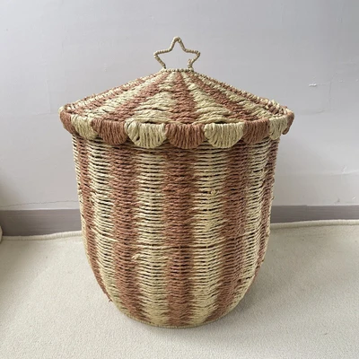 Rice color small size: 32*h37cm