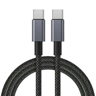 C-c60w aluminum shell braided wire [black]