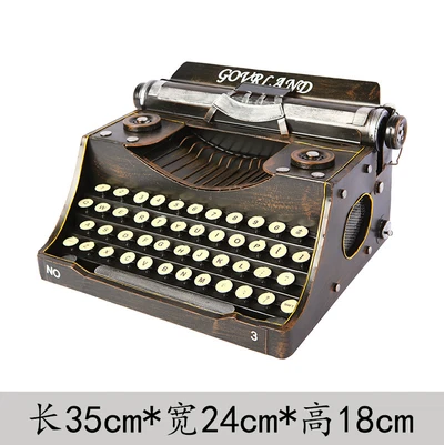 brown typewriter model