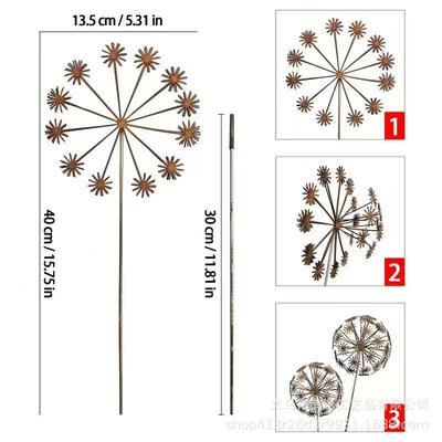 Three-dimensional dandelion