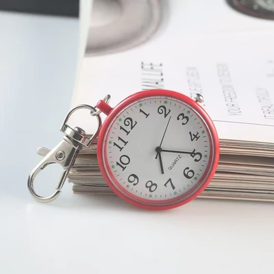 Quartz hanging watch red