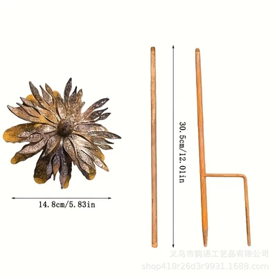 Three-dimensional cornflower ground insert single pack