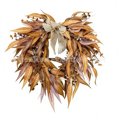 Autumn willow leaf wreath 40CM