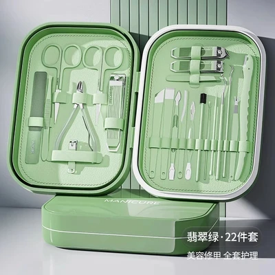 Upgraded magnetic 22-piece set-matcha green