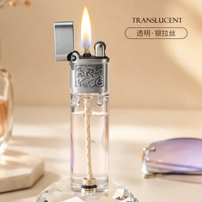 Silver transparent