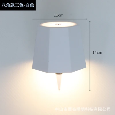 Octagonal white
