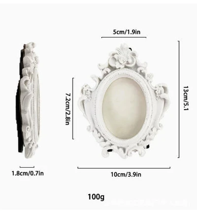 No. 18 white, can be hung (can hold photos)