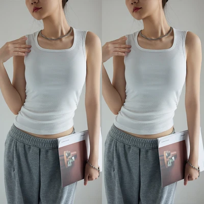 Two-piece set: white + white