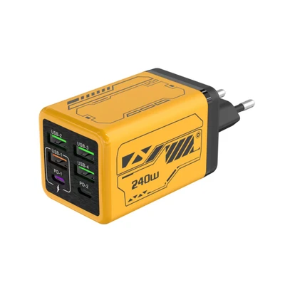 Mech (4U+2C)—EU European standard, yellow
