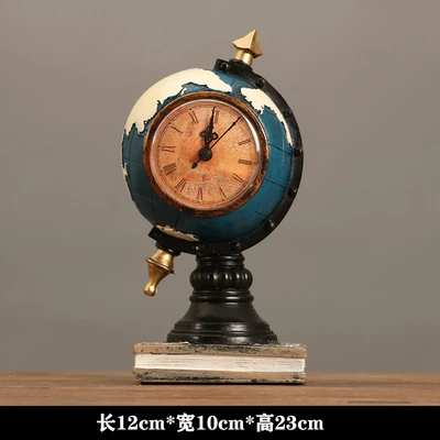 book globe clock