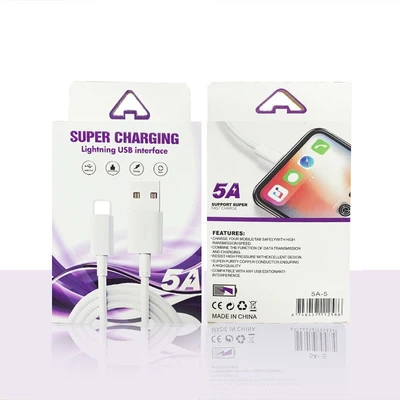 5a apple fast charging cable (boxed)